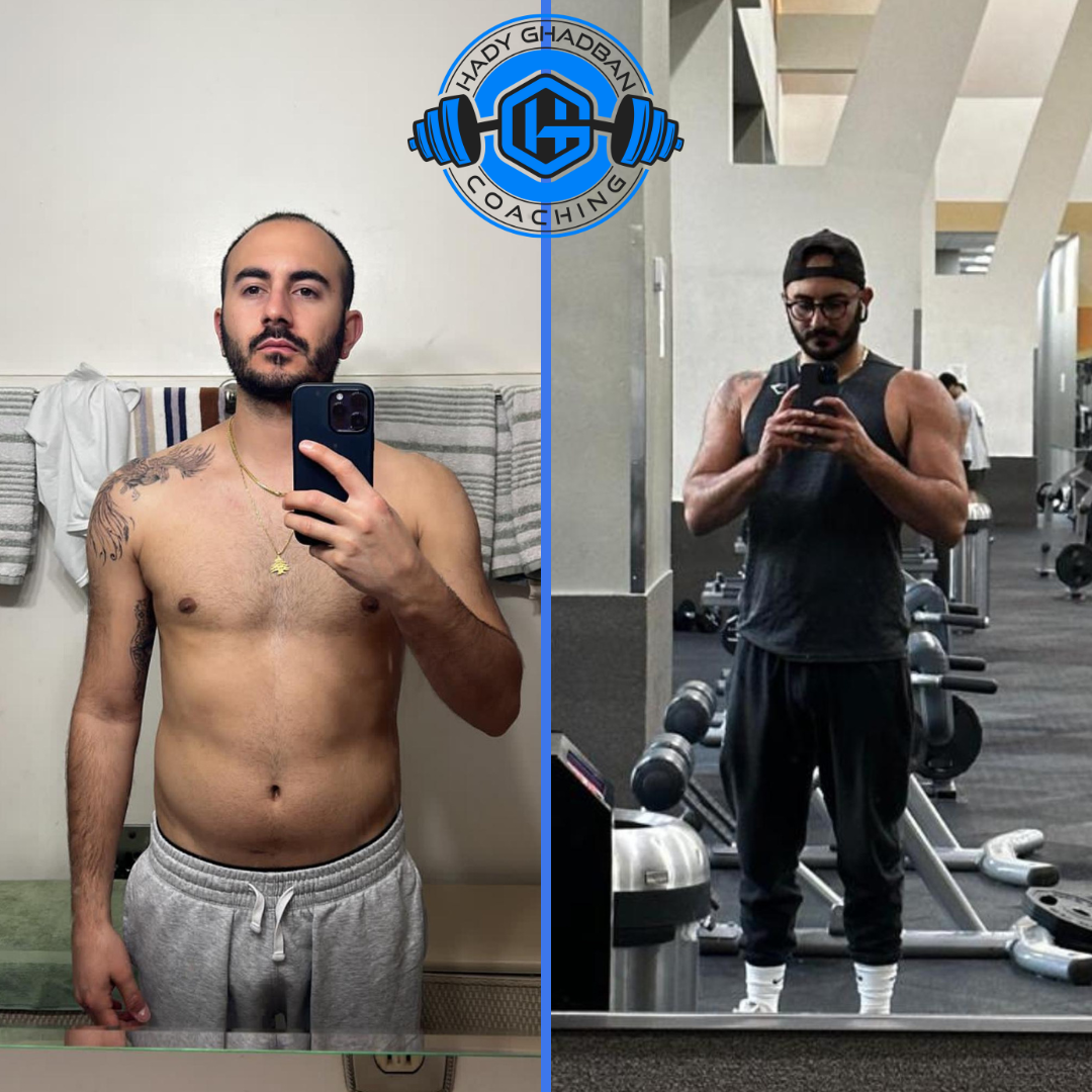 Chady transformation — target weight reached, muscle built